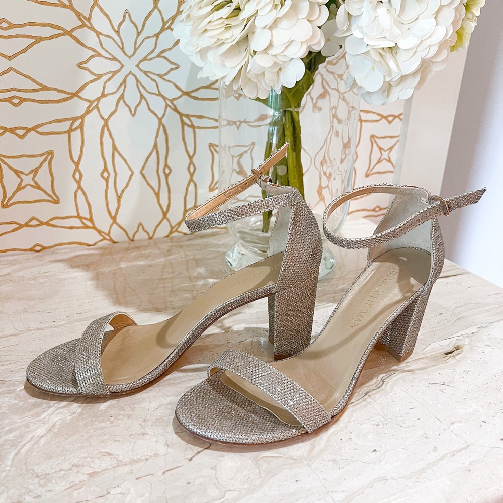 Stuart weitzman block heel sandal